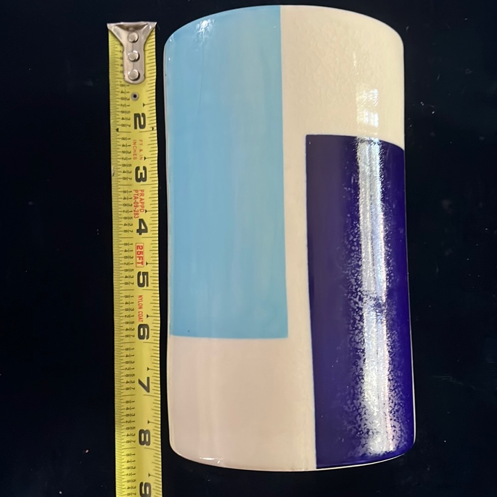 Jonathan Adler Geometric Ceramic Vase